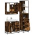 Set de muebles baño 3 pzas madera contrachapada roble