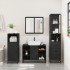 Juego de muebles de baño 3 pzas madera contrachapada