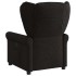 Sillón reclinable de tela
