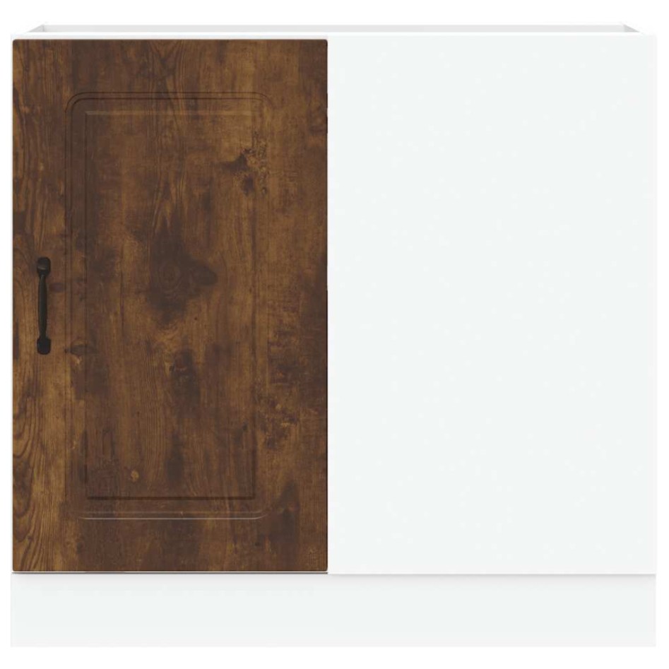 Mueble bajo de cocina Kalmar de madera ingeniería roble