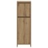 Juego de muebles baño 3 piezas madera ingeniería roble