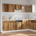 Mueble de cocina 11 piezas madera contrachapada madera