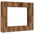 Conjunto de mueble de TV 8 piezas montado la pared madera