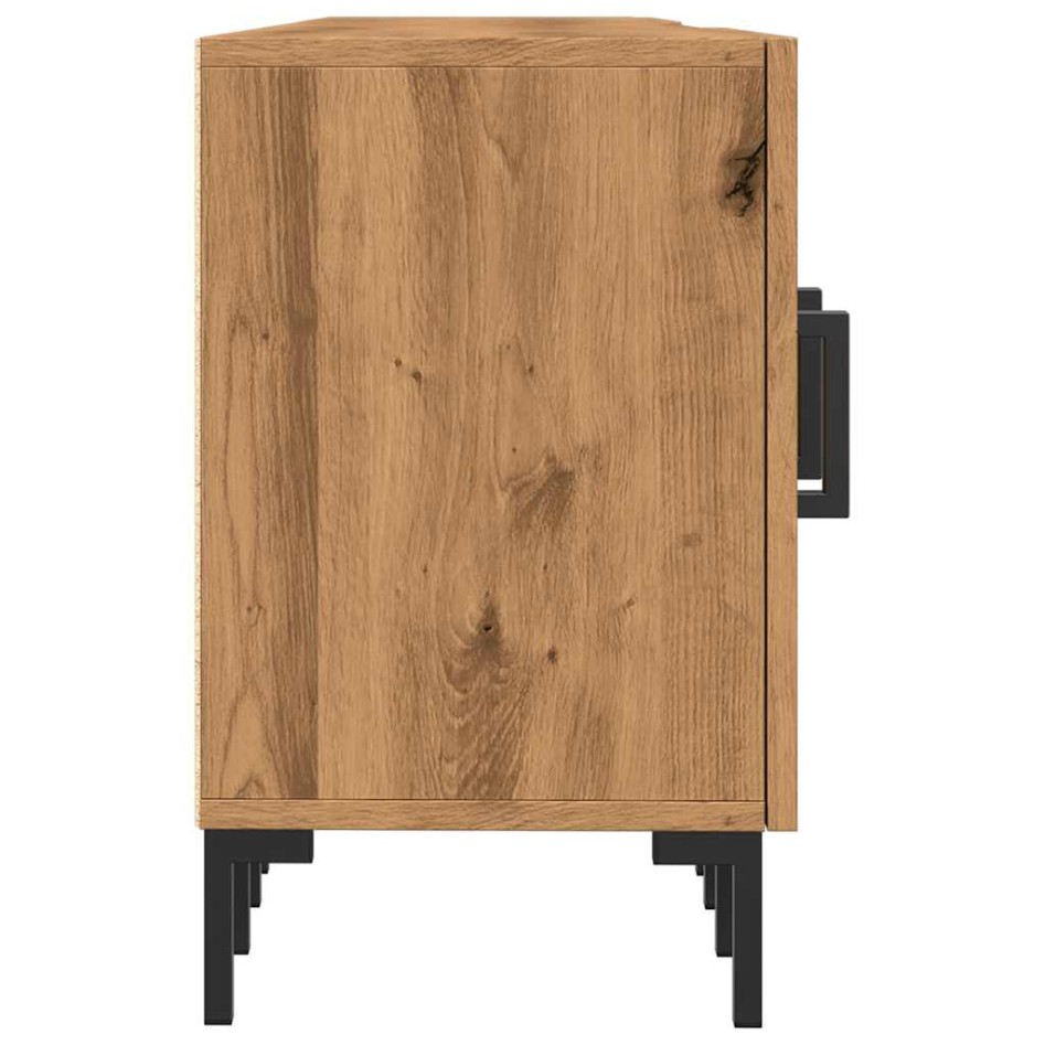 Mueble de TV madera de ingeniería roble artisan 150x30x50