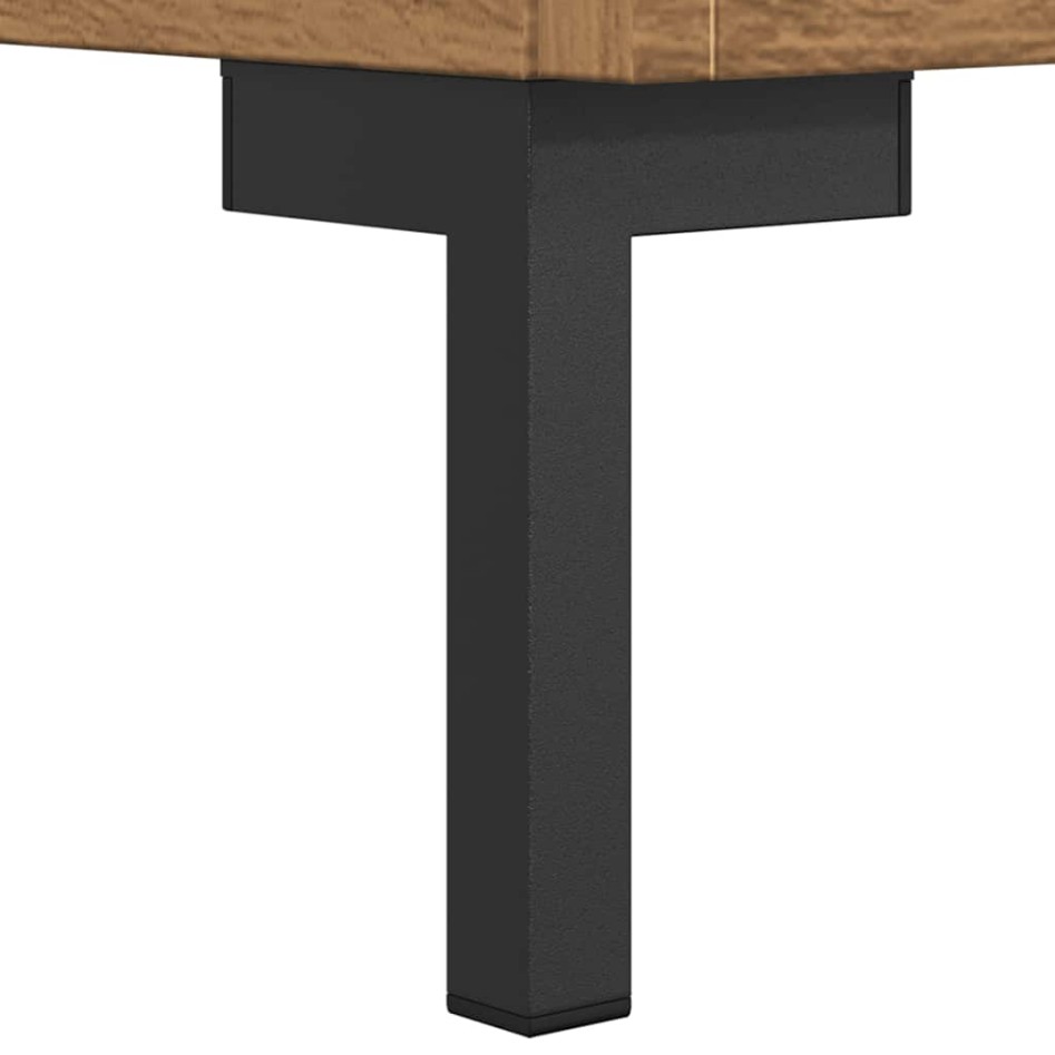 Mueble de TV madera de ingeniería roble artisan 150x30x50