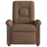 Sillón reclinable con masaje de tela