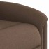 Sillón reclinable con masaje de tela