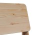 Sillas de jardín 2 uds madera maciza pino 60x64x70,5