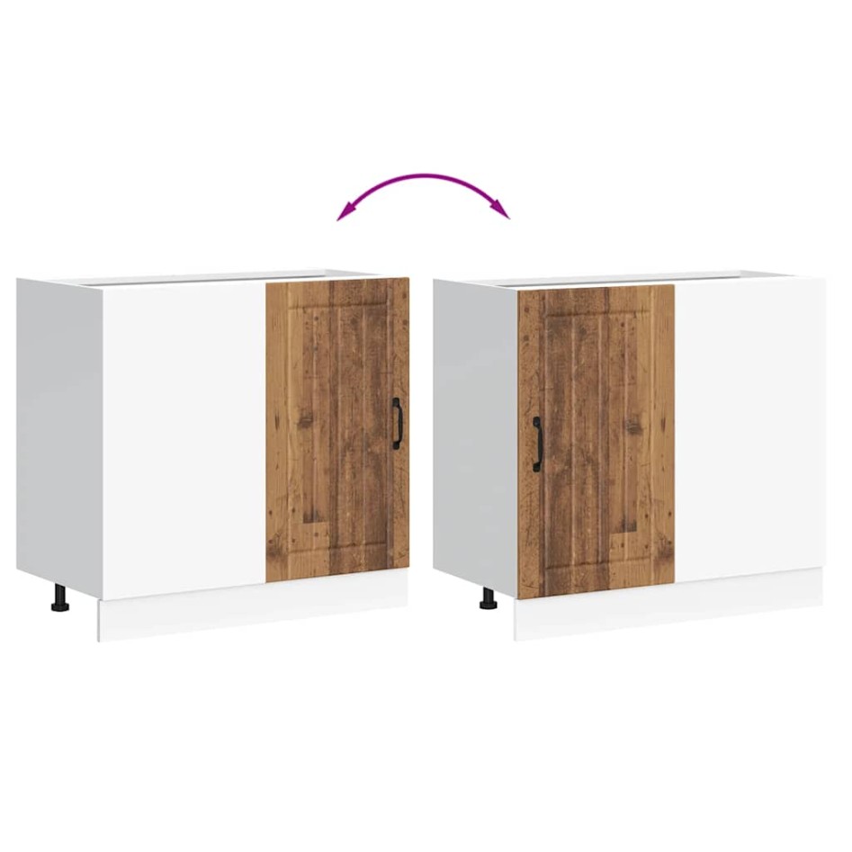 Mueble bajo fregadero Lucca madera contrachapada madera