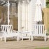 Sillas de jardín adirondack 2 uds blanco 75x77x77