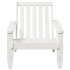 Sillas de jardín adirondack 2 uds blanco 75x77x77