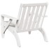 Sillas de jardín adirondack 2 uds blanco 75x77x77