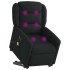 Sillón de masaje eléctrico reclinable elevable tela