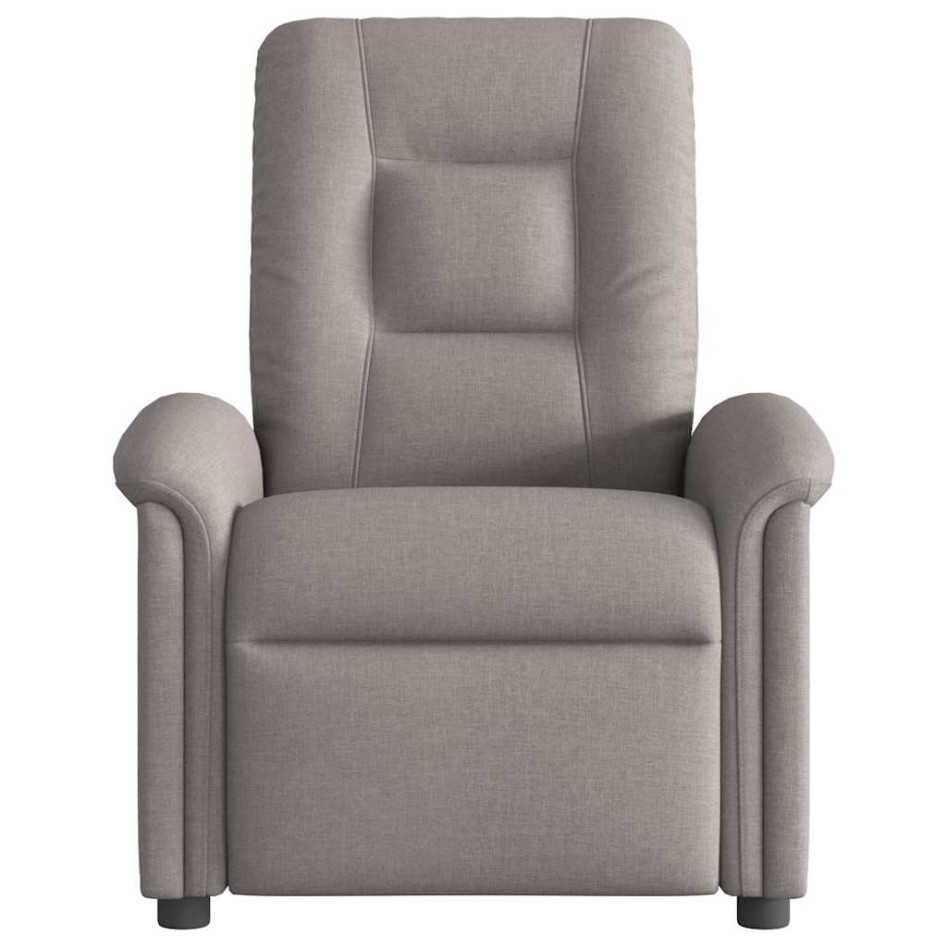 Sillón reclinable de masaje eléctrico tela gris