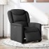 Sillón reclinable eléctrico de tela