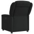 Sillón reclinable eléctrico de tela