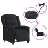 Sillón reclinable eléctrico de tela