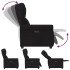 Sillón reclinable eléctrico de tela