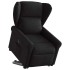 Sillón eléctrico reclinable elevable de tela