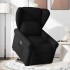 Sillón eléctrico reclinable elevable de tela
