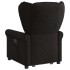 Sillón eléctrico reclinable elevable de tela