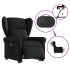 Sillón eléctrico reclinable elevable de tela