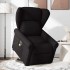 Sillón de masaje eléctrico reclinable elevable tela