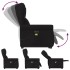 Sillón de masaje eléctrico reclinable elevable tela
