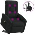 Sillón reclinable de masaje elevable tela