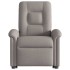 Sillón de masaje eléctrico reclinable elevable tela