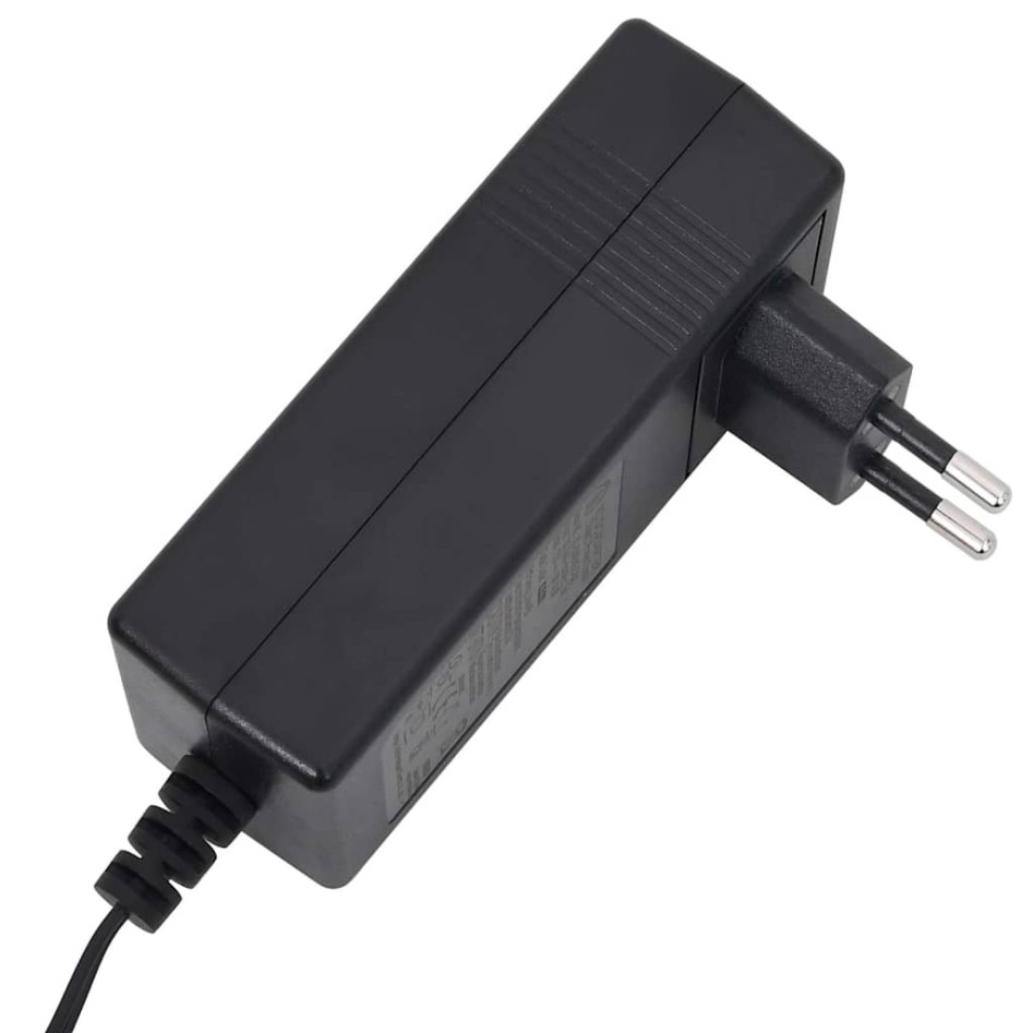 Sillón reclinable elevable de tela gris