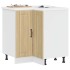 Mueble bajo esquina de cocina Lucca madera