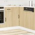 Mueble bajo esquina de cocina Lucca madera