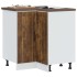 Mueble bajo esquina de cocina Lucca madera