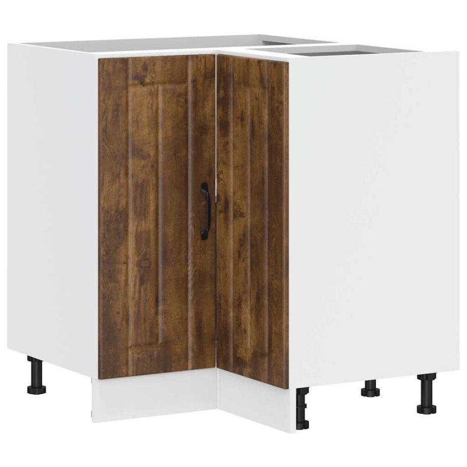 Mueble bajo esquina de cocina Lucca madera