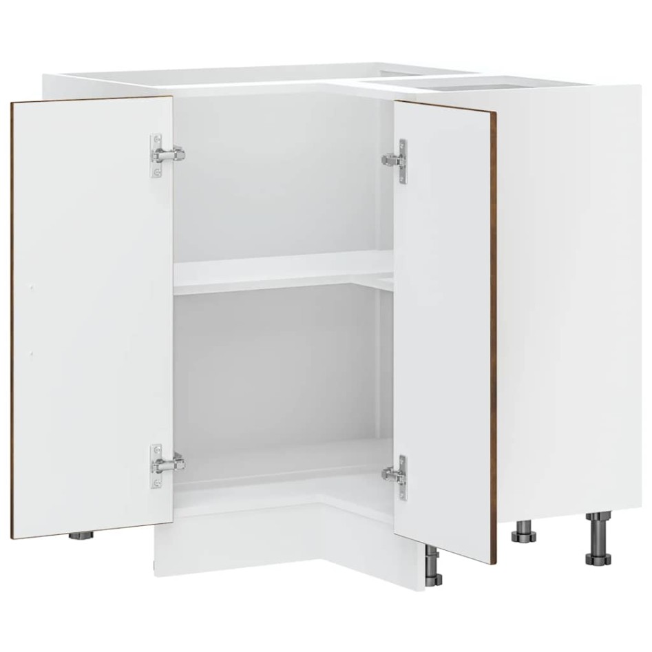 Mueble bajo esquina de cocina Lucca madera