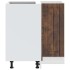Mueble bajo esquina de cocina Lucca madera