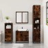 Set de muebles baño 3 pzas madera contrachapada roble