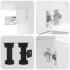 Mueble de cocina Kalmar blanco 7 piezas madera