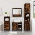 Set de muebles baño 3 pzas madera contrachapada roble