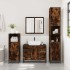 Set de muebles baño 4 pzas madera contrachapada roble