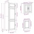 Mueble cocina Kalmar roble sonoma 8 pzas madera