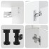Mueble cocina Kalmar blanco de alto brillo 4