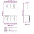 Mueble cocina Kalmar roble sonoma 4 pzas madera