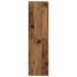 Conjunto de mueble de TV 3 piezas montado la pared madera