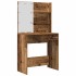 Juego de tocador con LED madera contrachapada madera