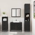 Juego de muebles de baño 3 pzas madera contrachapada