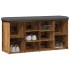 Banco zapatero madera de ingeniería madera vieja 102x32x50