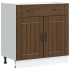Mueble bajo de cocina Lucca roble