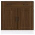 Mueble bajo de cocina Lucca roble